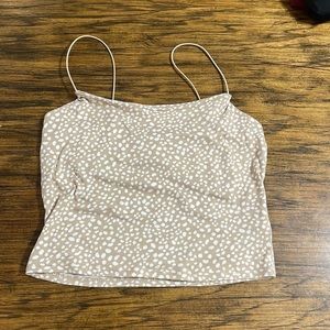 Cropped tank top XS.